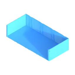 Render of MODULITH 165 Decor Drawer - 4W-1.5H